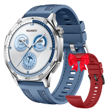 Montre Connectée Huawei Watch GT 5 46mm - Bleu Strap