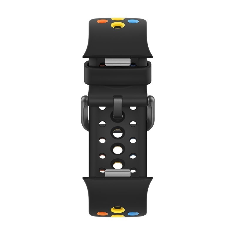 Bracelet Huawei watch fit 3 silicone Noir Vibrant