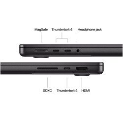 Apple MacBook Pro M4 14 Pouces 16Go 512Go Noir sidéral