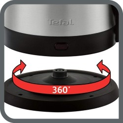 Bouilloire Électrique Sans Fil Tefal KI431D10 1000W