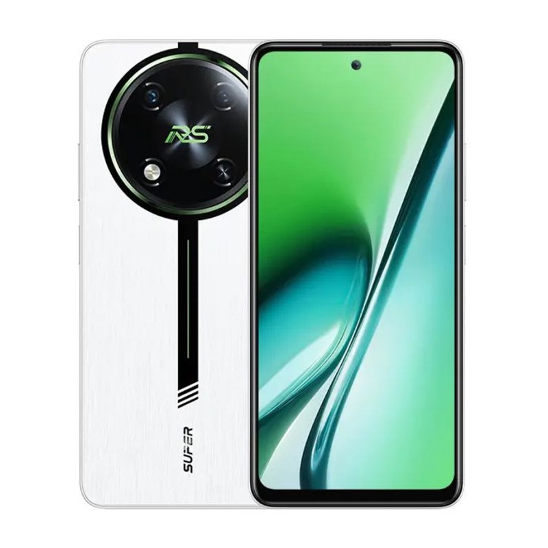 Smartphone Itel RS4 - 12 Go RAM, 256 Go - Blanc