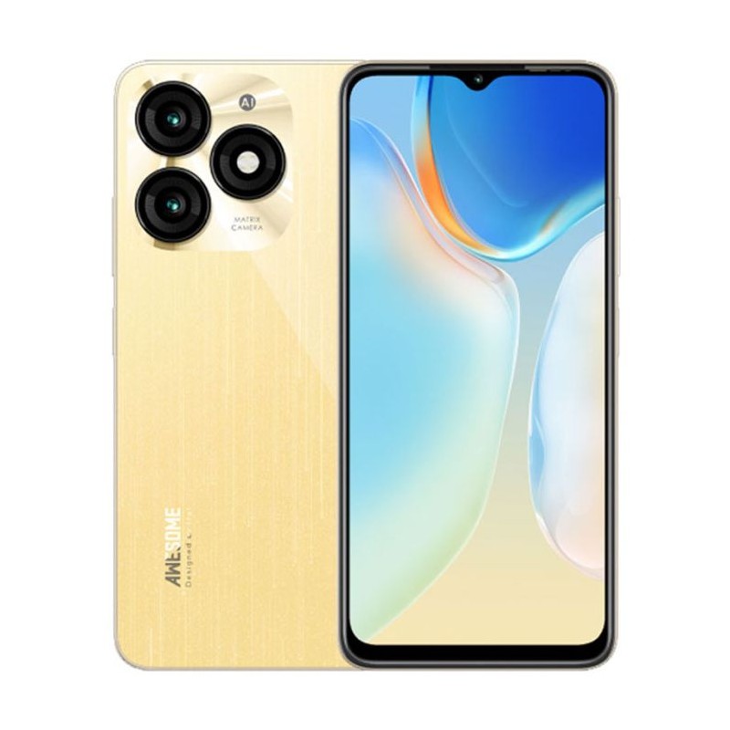 Smartphone Itel A70 - 4 Go RAM, 64 Go - Gold