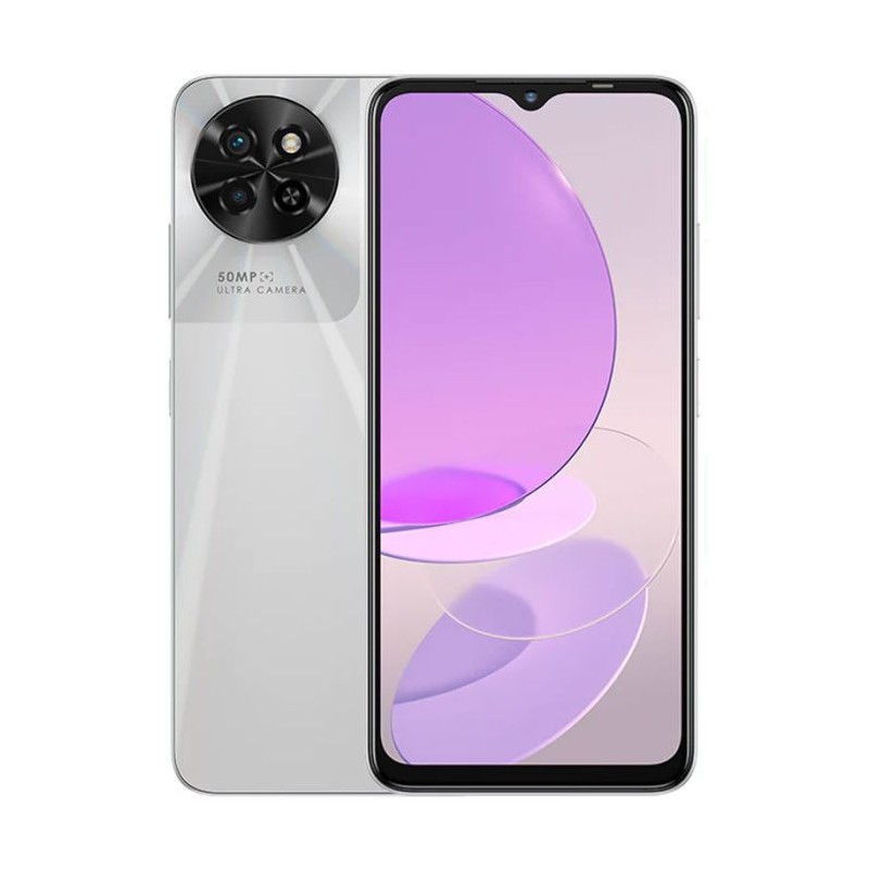 Smartphone Itel S23 - 8 Go RAM, 256 Go - Blanc
