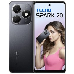 Smartphone Tecno Spark 20 - 8 Go RAM, 256 Go - Noir