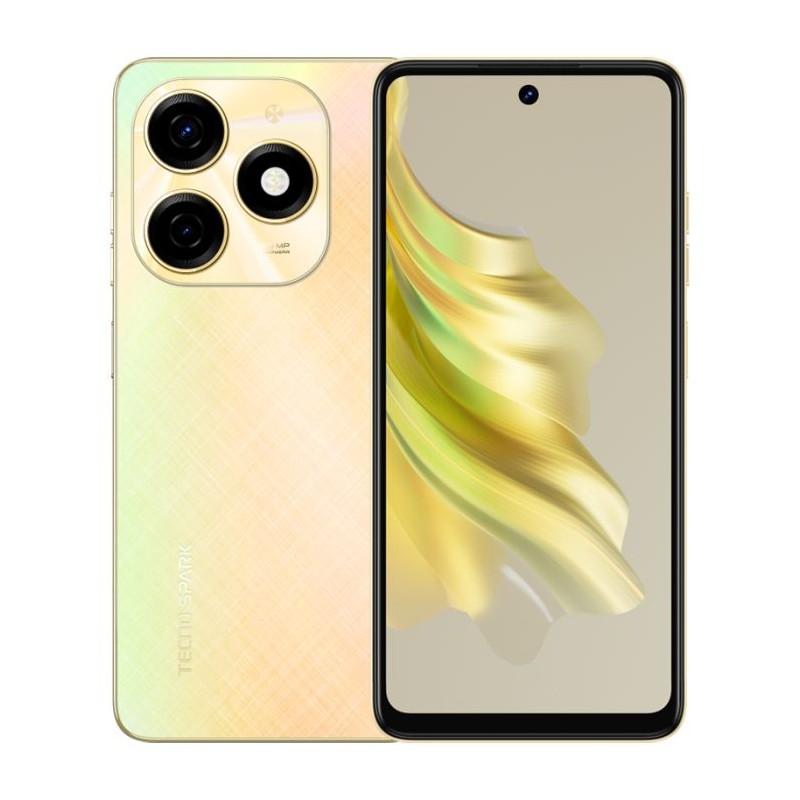 Smartphone Tecno Spark 20 - 8 Go RAM, 256 Go - Gold