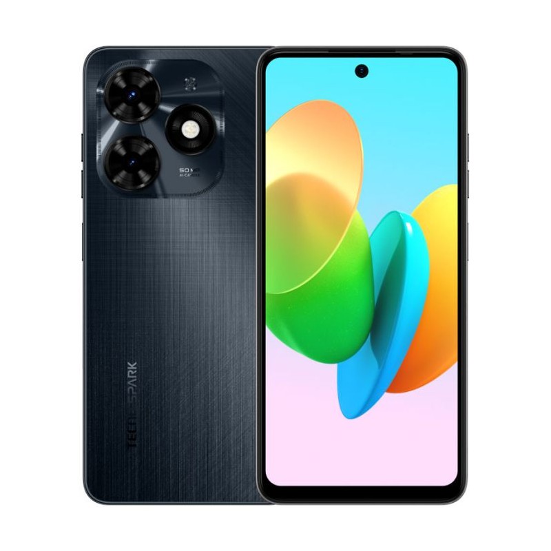 Smartphone Tecno Spark 20 C - 4 Go RAM, 256 Go - Noir