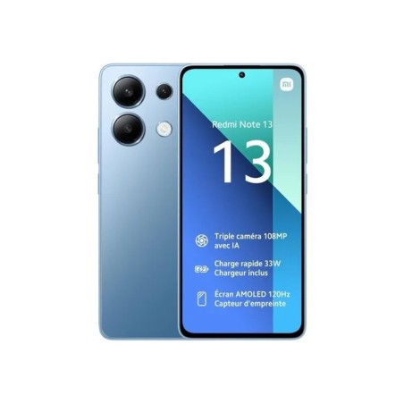 Smartphone Xiaomi Redmi Note13 - 6 Go RAM 128 Go - Bleu Clair