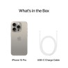 Apple iPhone 15 Pro 128Go - Natural Titan