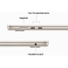 Apple MacBook Air M2 15 Pouces - 8 Go - 256 Go - Starlight