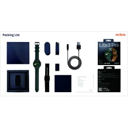 Smartwatch Mibro Lite 3 Pro Vert