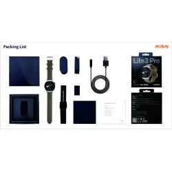 Smartwatch Mibro Lite 3 Pro - Gris
