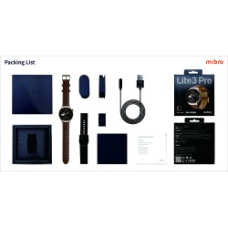 Smartwatch Mibro Lite 3 Pro Gold