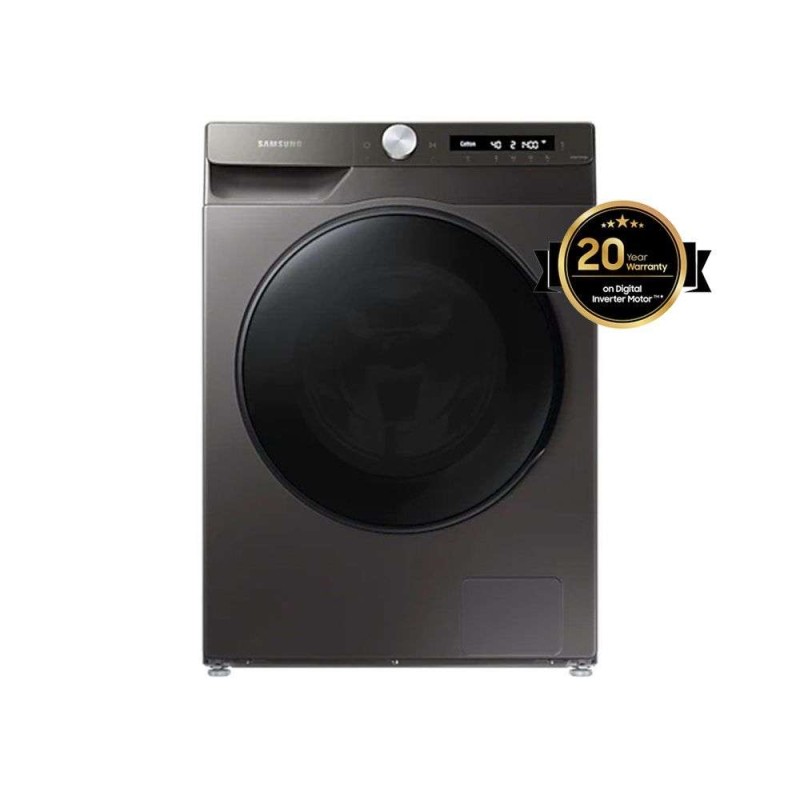 Lavante séchante Samsung - 12Kg avec contrôle IA - Inox