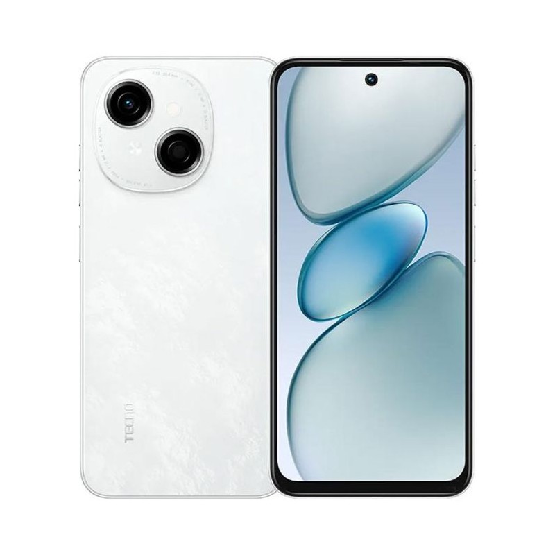 Smartphone Tecno Spark Go 1 - 3 Go RAM, 64 Go - Blanc