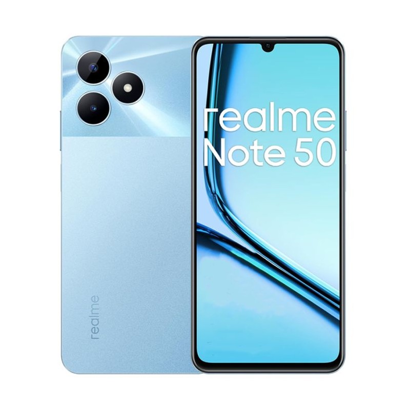 Smartphone Realme Note 50 - 3 Go RAM, 64 Go - Bleu