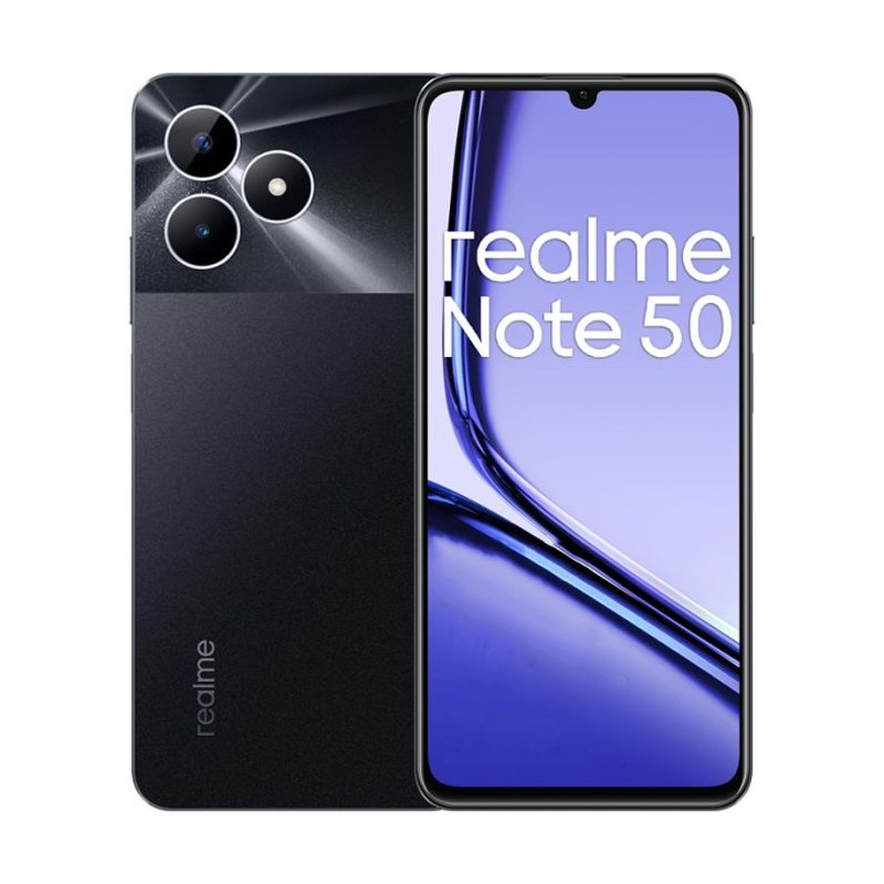 Smartphone Realme Note 50 - 4 Go RAM, 128 Go - Noir