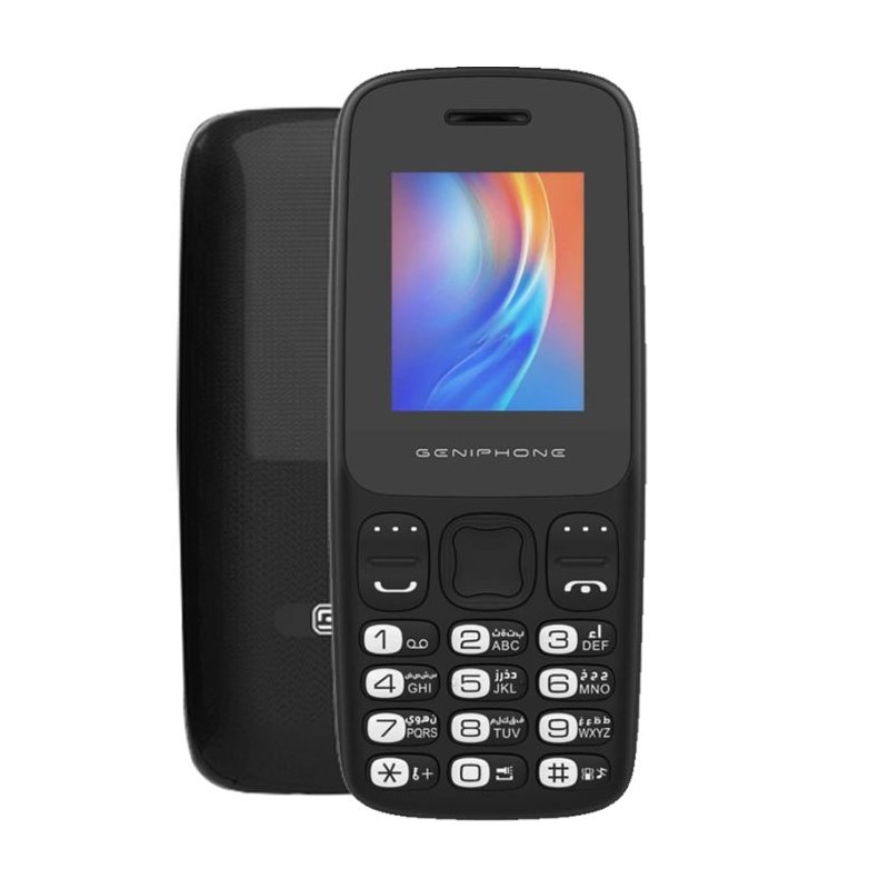 Téléphone Portable GENIPHONE A2 Mini - Noir
