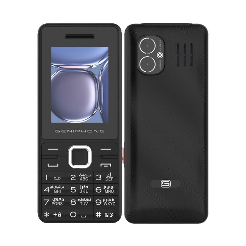 Téléphone Portable GENIPHONE A33 - Noir
