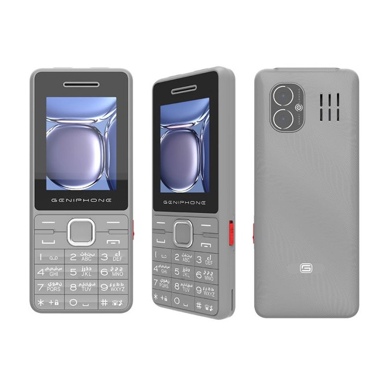 Téléphone Portable GENIPHONE A33 - Gris