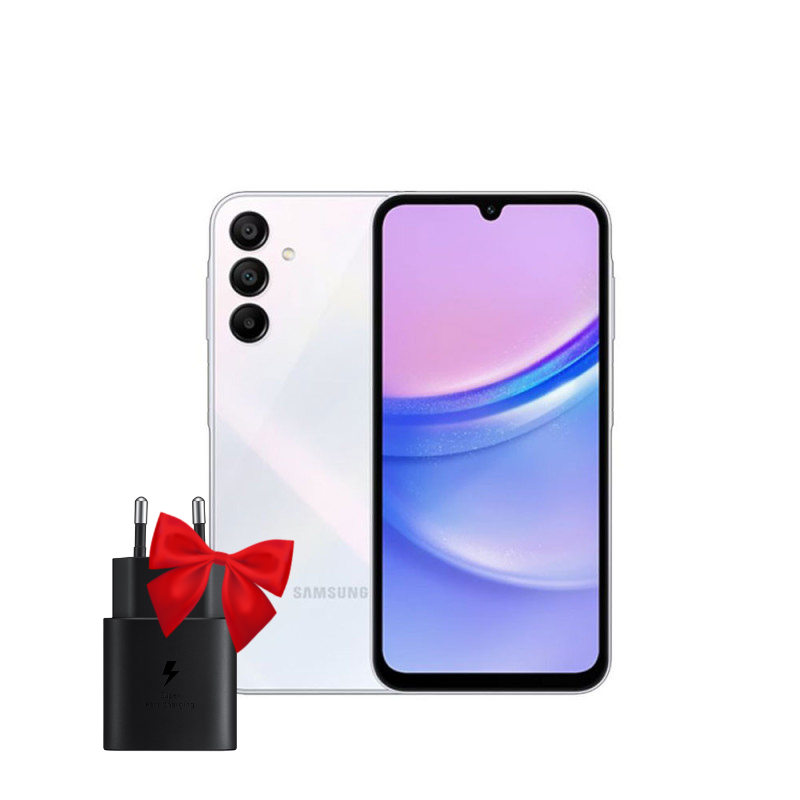 Smartphone Samsung Galaxy A15 - 4 Go RAM 128 Go - Silver