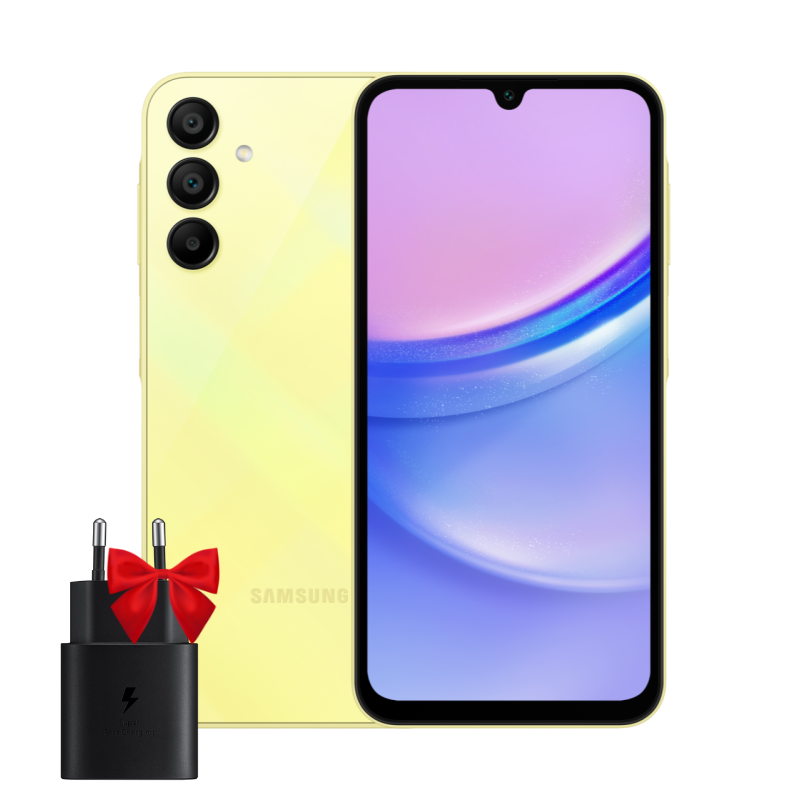 Smartphone Samsung Galaxy A15 - 4 Go RAM 128 Go - Jaune