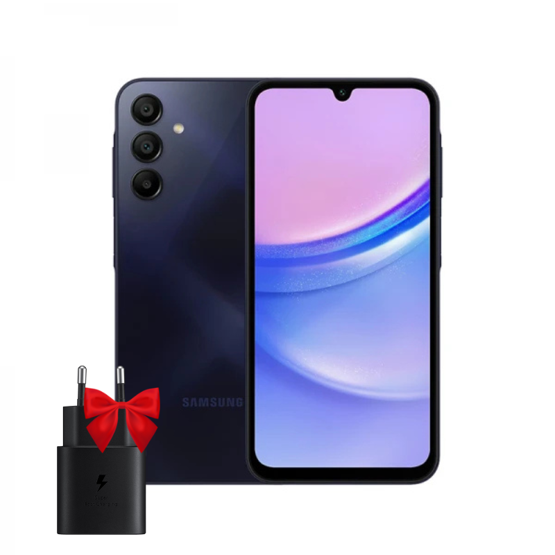 Smartphone Samsung Galaxy A15 - 4 Go RAM 128 Go - Bleu