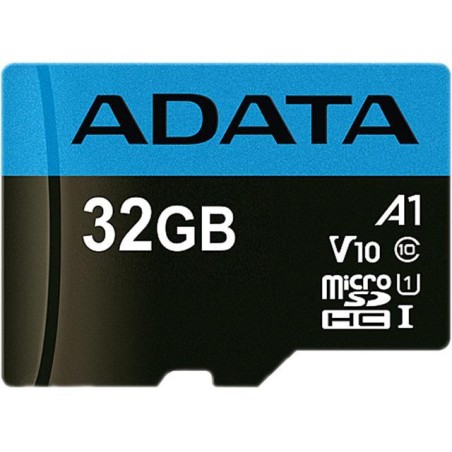 Carte Mémoire ADATA 32Go Class 10 Micro SDHC avec Adaptateur