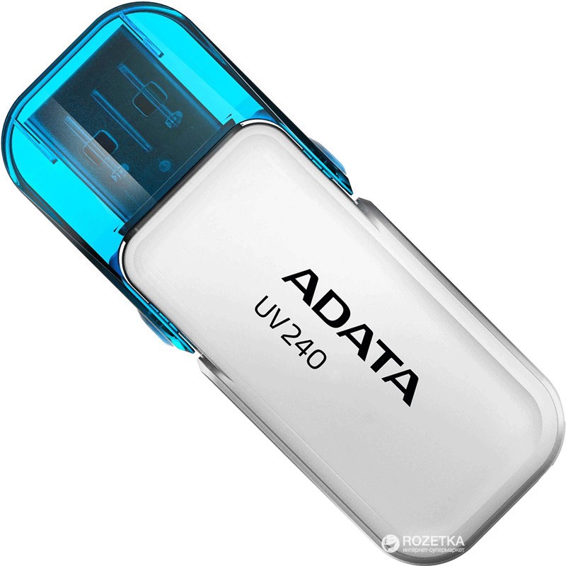 Clé USB ADATA AUV240 32Go USB 2.0 - BLANC