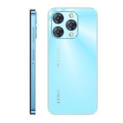 Smartphone Lesia Bright 3 4Go 64Go Bleu