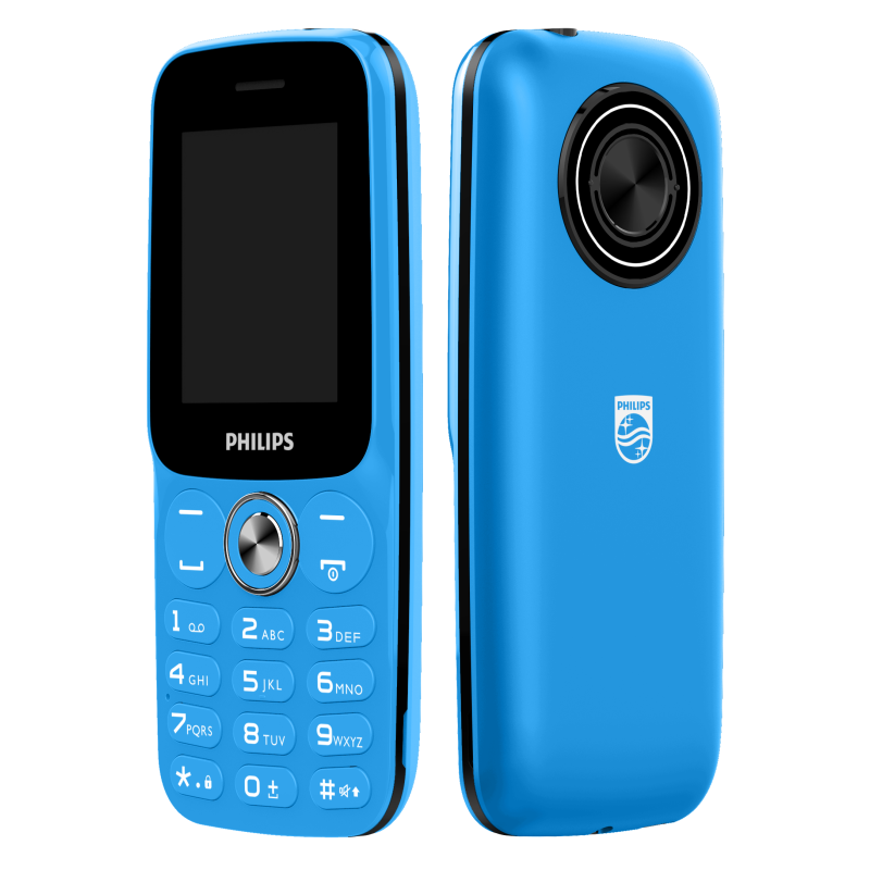 Téléphone Portable PHILIPS E2106 Bleu Ciel