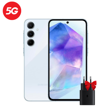 Smartphone Samsung Galaxy A55 5G - 8 Go RAM 256 Go - Silver