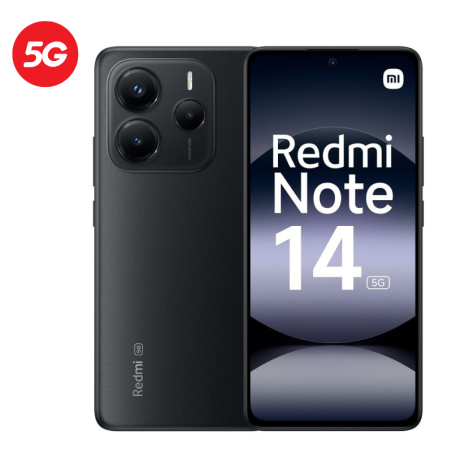 Smartphone Xiaomi Redmi Note 14 5G 6Go 128Go Noir
