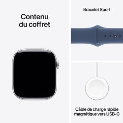 Apple Watch Series 10 GPS 46mm Silver Aluminium