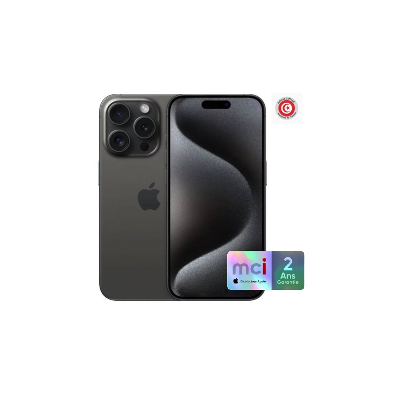Apple iPhone 15 Pro 128Go Noir