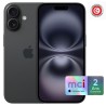 Apple iPhone 16 256Go - Noir