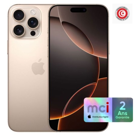 Apple iPhone 16 Pro 256Go - Gold Titanium