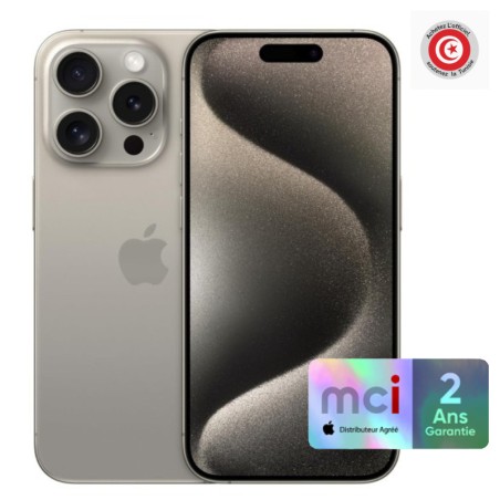 Apple iPhone 15 Pro Max 256Go - Natural Titan