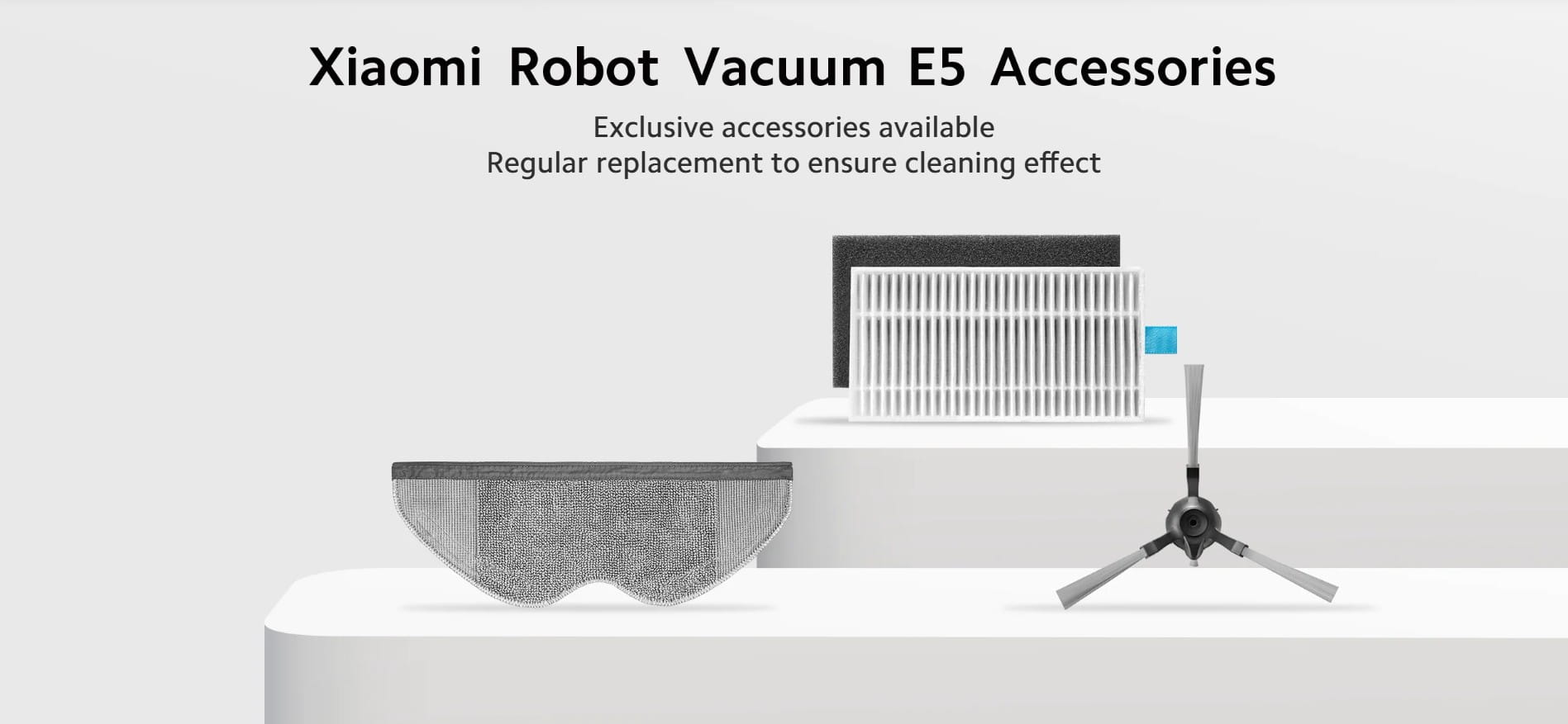 Xiaomi Robot Vacuum E5 Mop Pad fiche technique