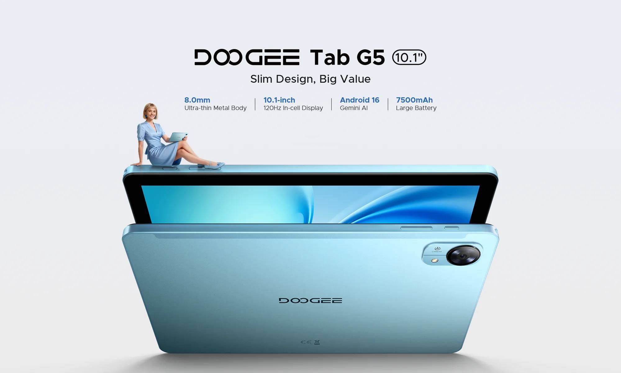 Doogee Tab G5 VIP fiche technique