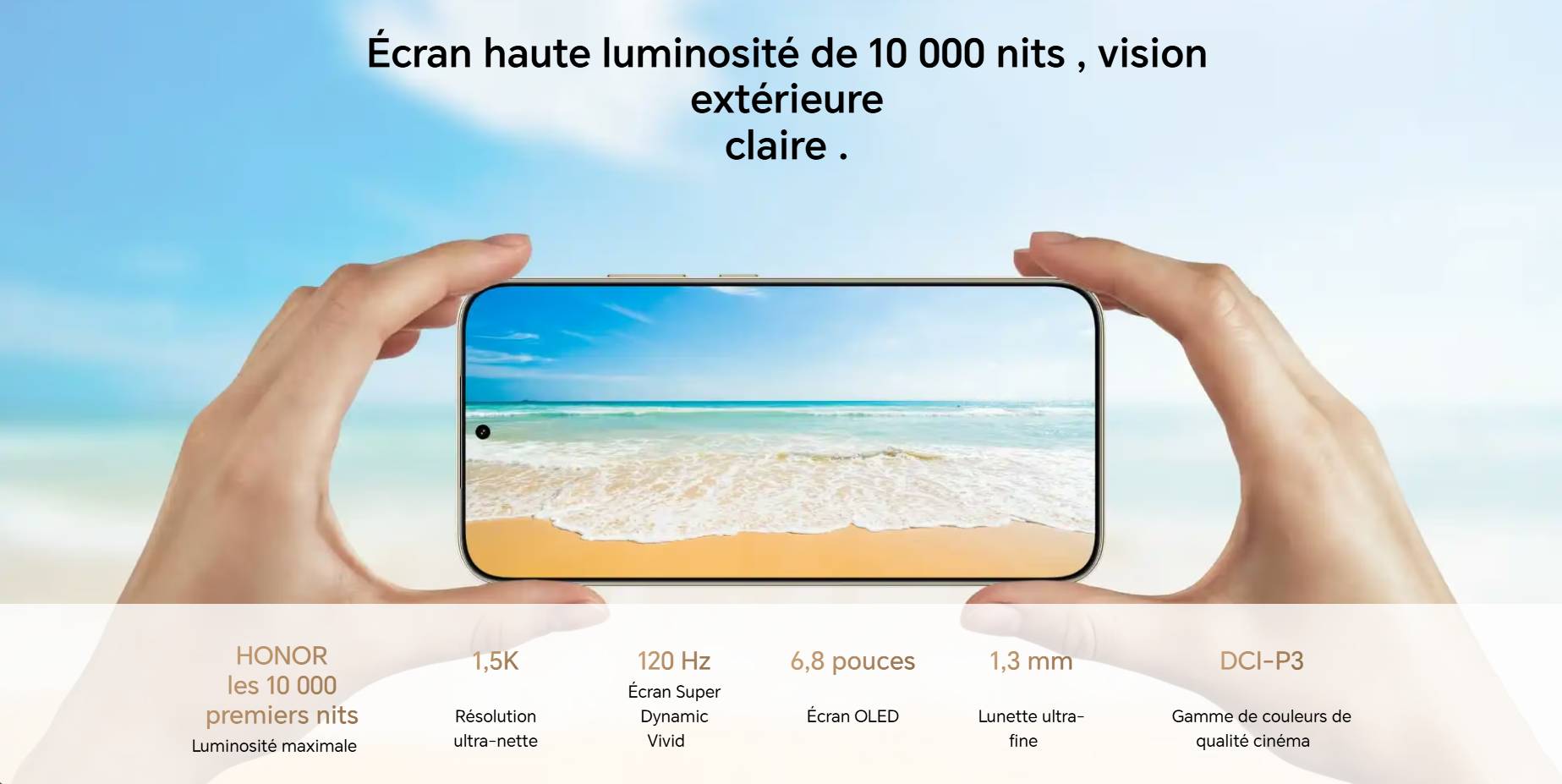 Ecran-Honor-X9e-Pro-5G-prix-tunisie