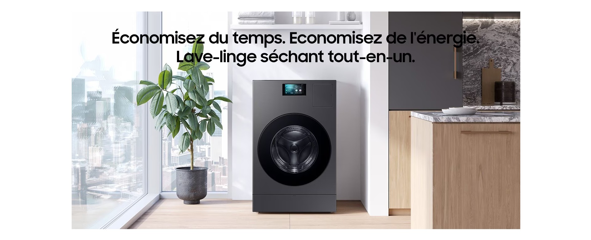 Lavante séchante AI Wash&Dry 18kg WD18DB8995BZMF fiche technique