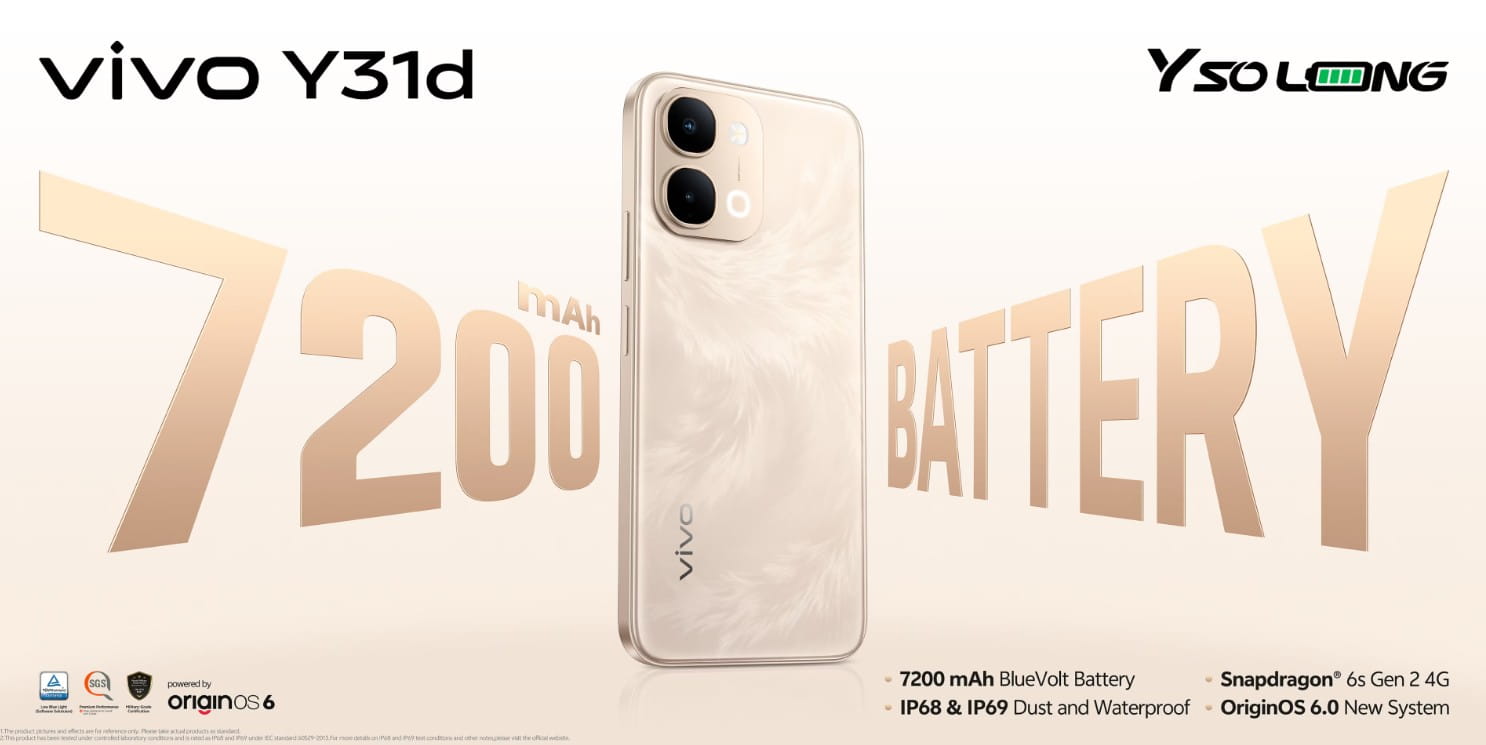 Vivo Y31d 4G fiche technique