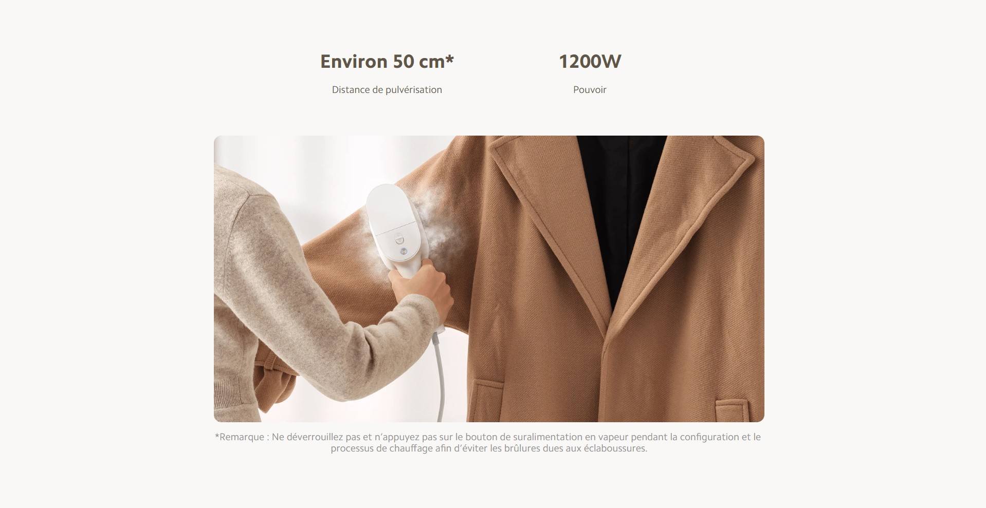 Défroisseur Xiaomi prix tunisie
