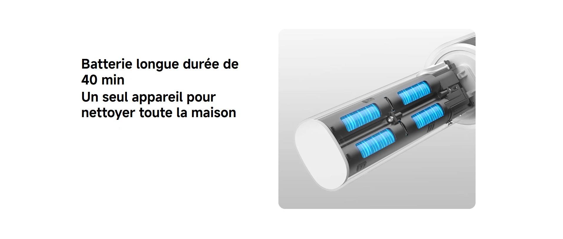 Xiaomi Vacuum Cleaner P30 batterie